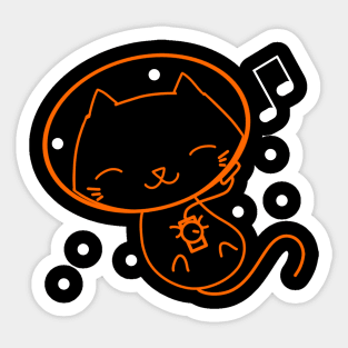 ASTROCAT Sticker